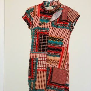 Love J Short Sleeved Fitted Dress